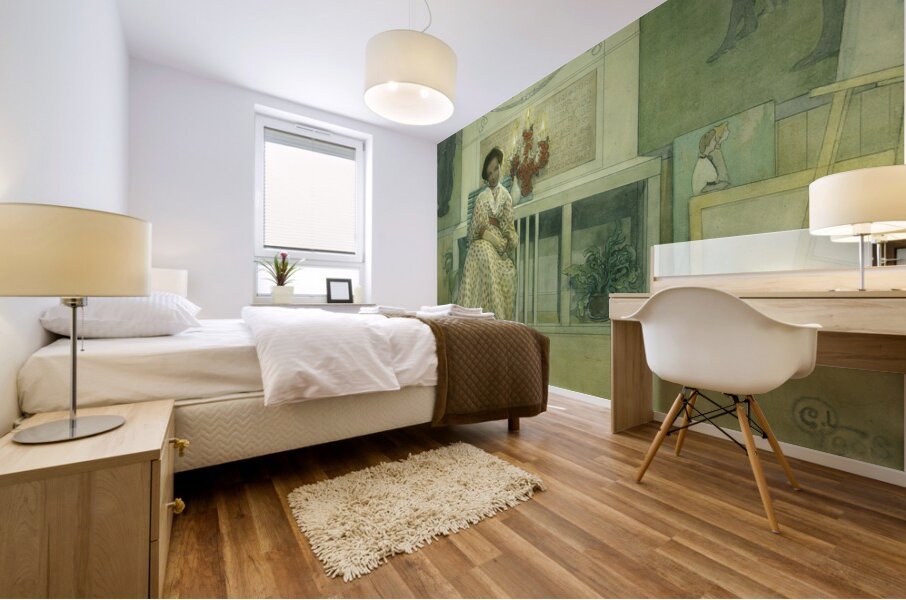 After The Prom [1908] by Carl Larsson [1853–1919] Mural print