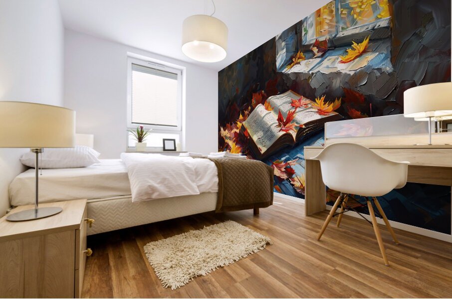 Autumn Whispers J9P4N2 45 Mural print