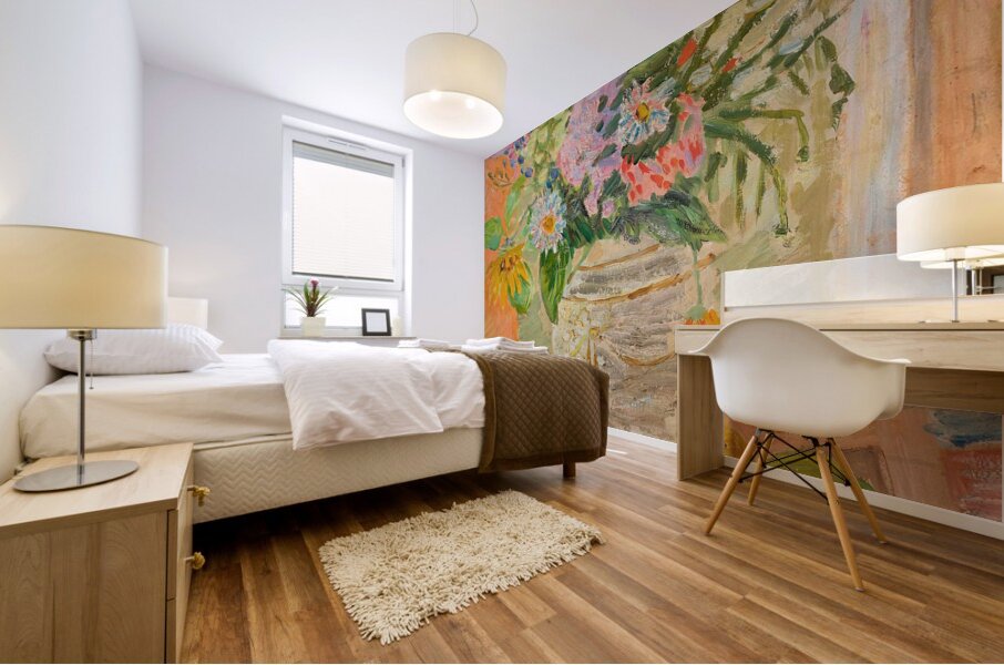 Lasting queue by Zygmunt Waliszewski [1897–1936] Mural print