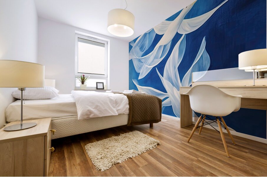 Azure Ascension Of Spirits J53H9N 57 Mural print