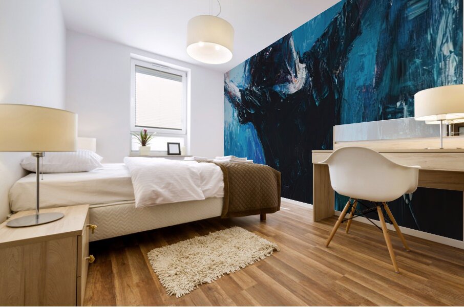 Azure Cry Into the Blue N392HJ 48 Mural print