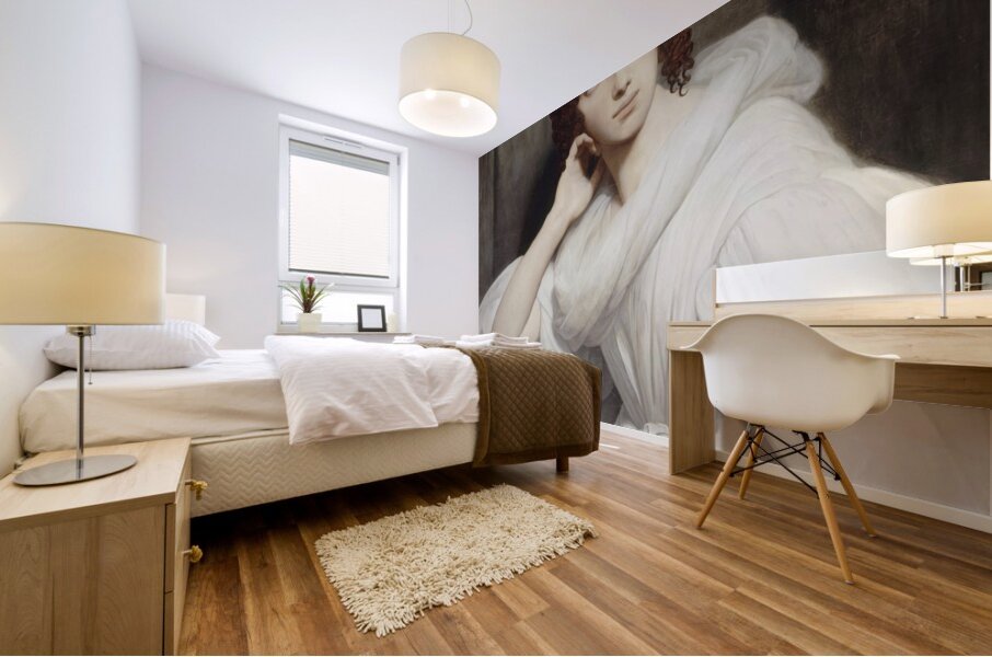 Portrait of Sophie Marin. Widow of Lieutenant General Baudrand by Ary Scheffer [1795–1858] Mural print