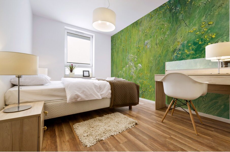 A Fairy [Kersti In The Meadow] [1899] by Carl Larsson [1853–1919] Mural print