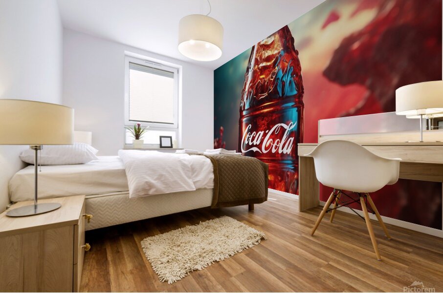 Coca cola Mural print