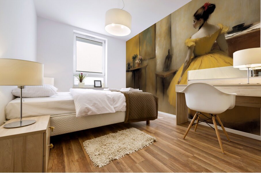 The Parlor Mural print