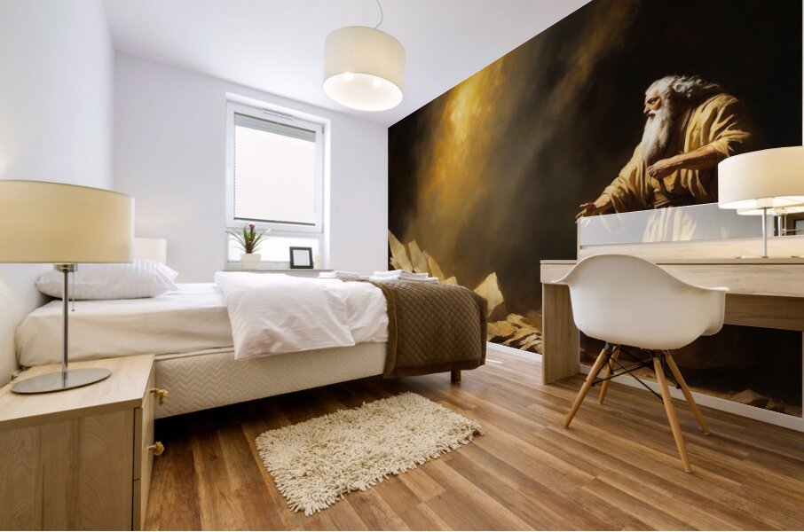 The Twelve Commandments Mural print