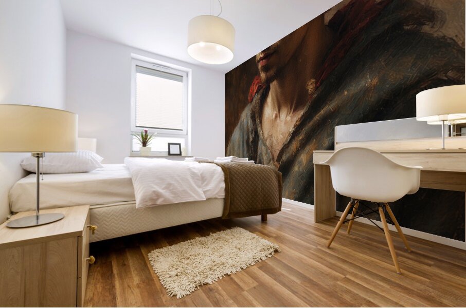 Disquieted  Mural print