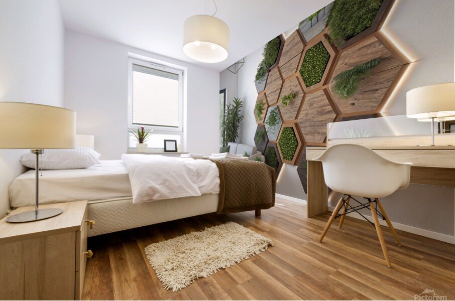 Nature’s Glow: Art That Breathes & Illuminates  Mural print