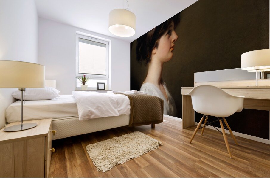 The honorable Caroline Upton [c. 1800] by Sir Thomas Lawrence [1769–1830] Mural print