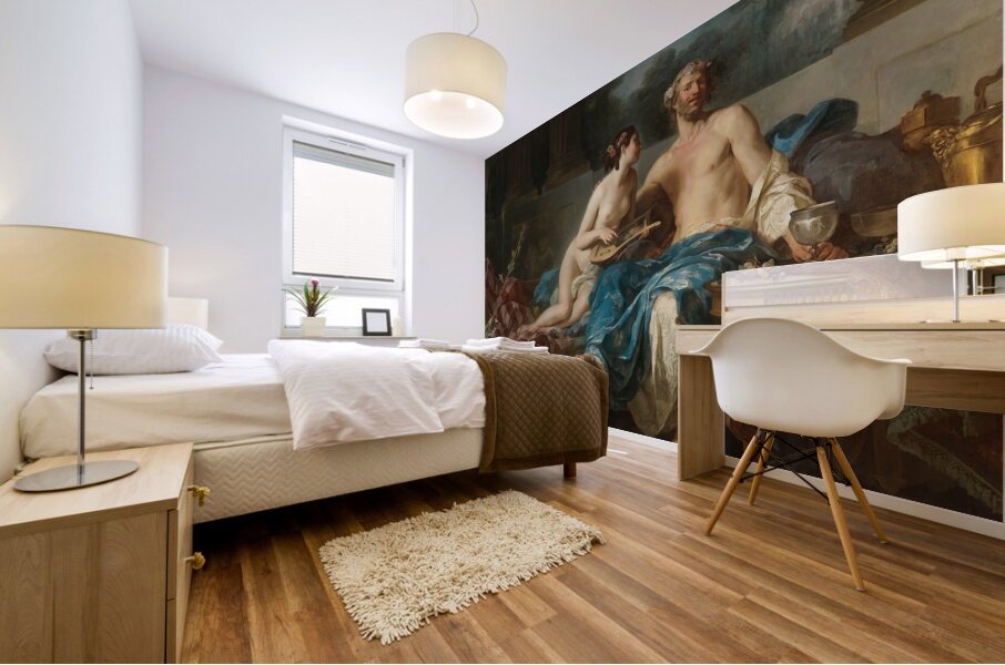 The Pleasures Of Anacreon by Jean Bernard Restout [1732–1797] Mural print