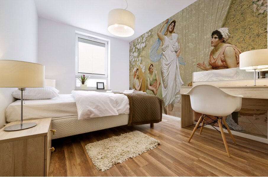 The Dance of Salome [1885] by Robert Fowler [1850–1926] Mural print