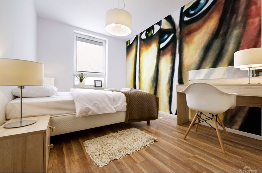 CUT FROM THE SAME CLOTH Mural print