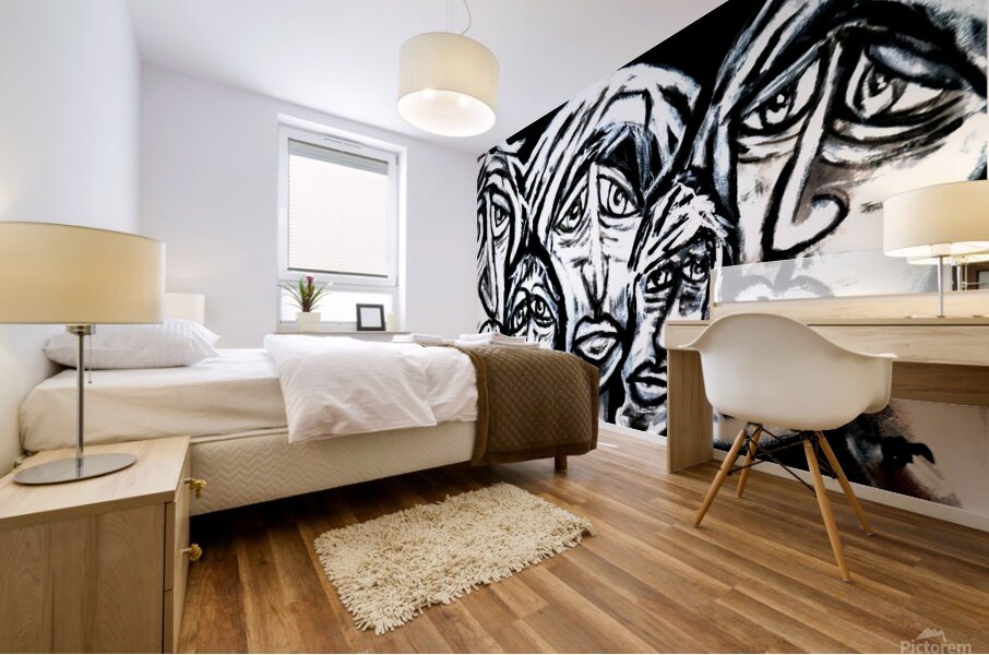 AGING GRACELESSLY Mural print