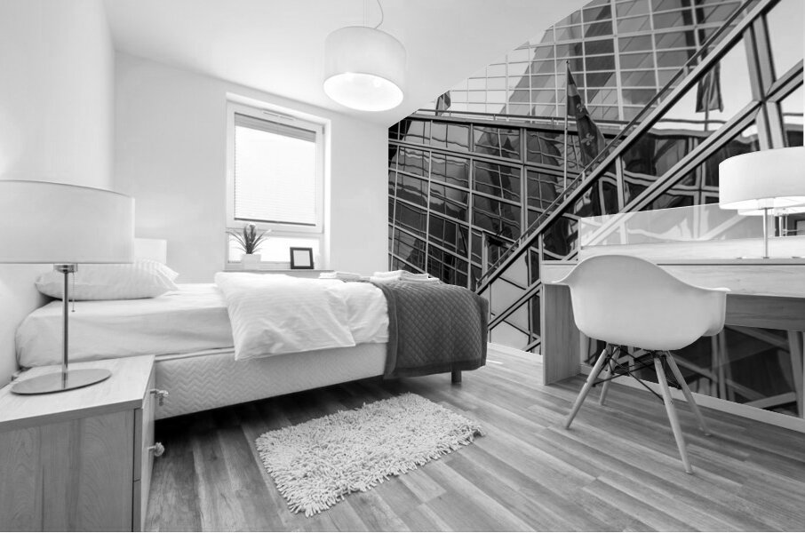 City Geometry Mural print