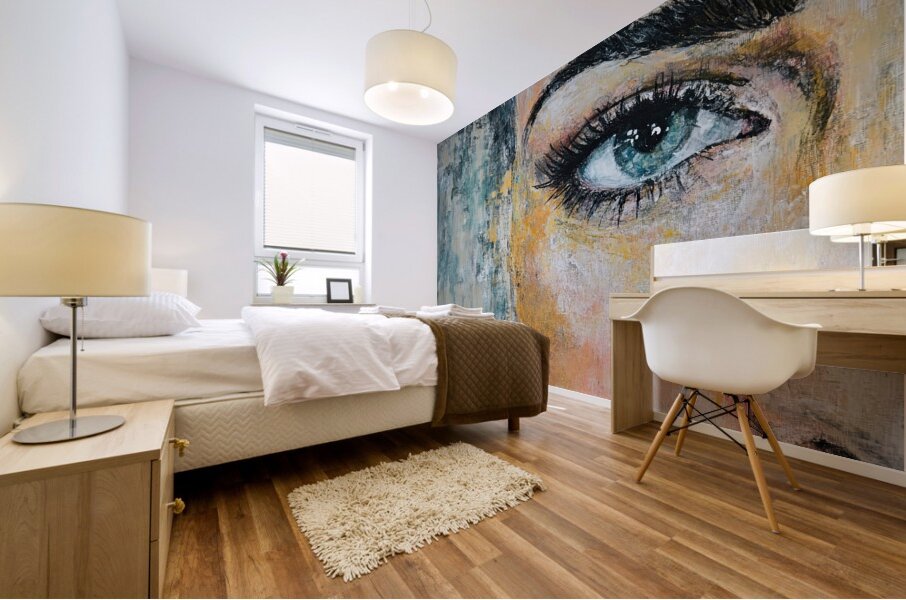 Azure Gaze Within Y492H 60 Mural print