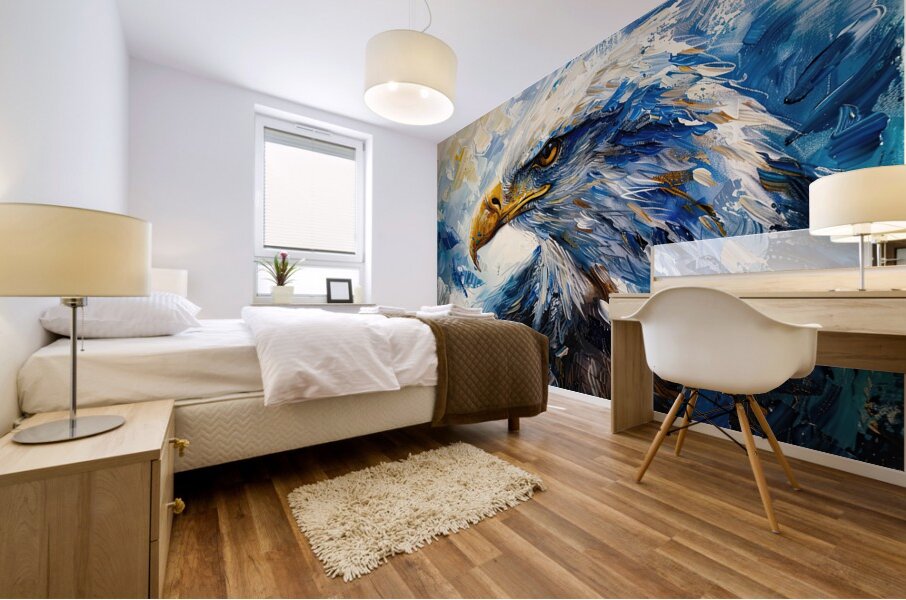 Azure Hunter 9P3N2H 57 Mural print