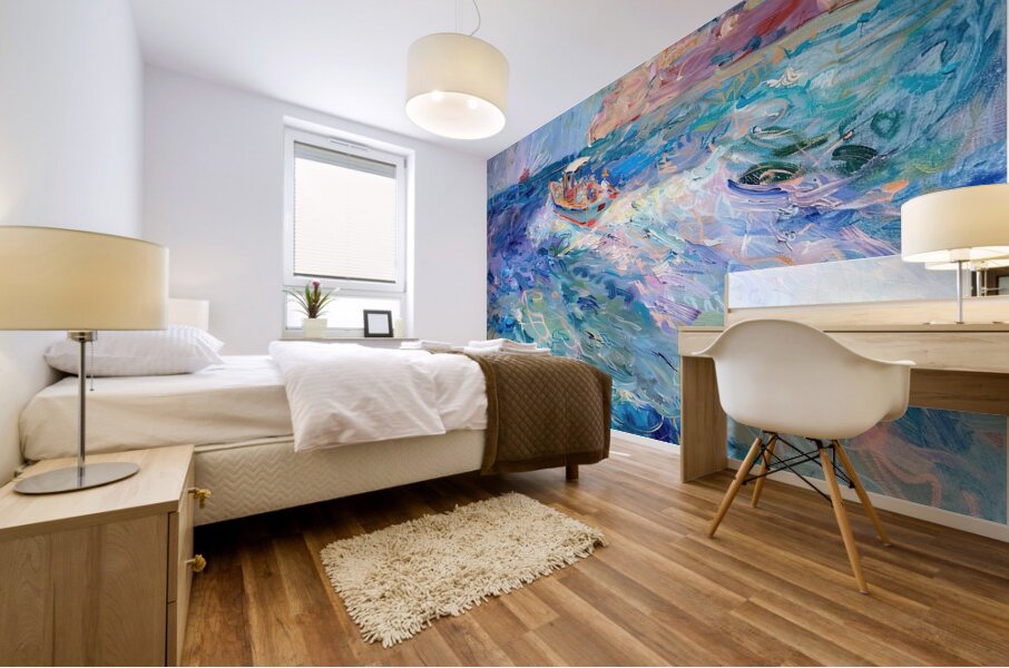 Azure Sea Voyage H92PNB 56 Mural print