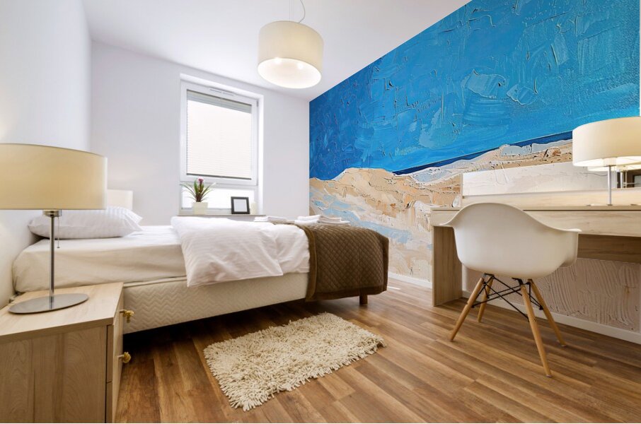 Azure Seascape Serenity H29P3N 51 Mural print