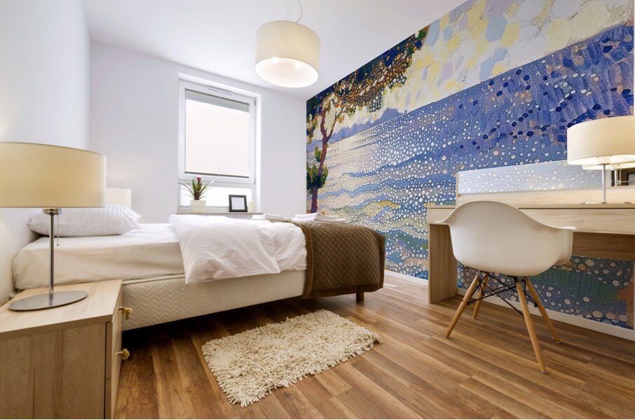 Azure Shore Reverie H9P2N4 55 Mural print