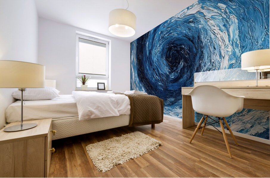 Azure Vortex NH7W92 55 Mural print