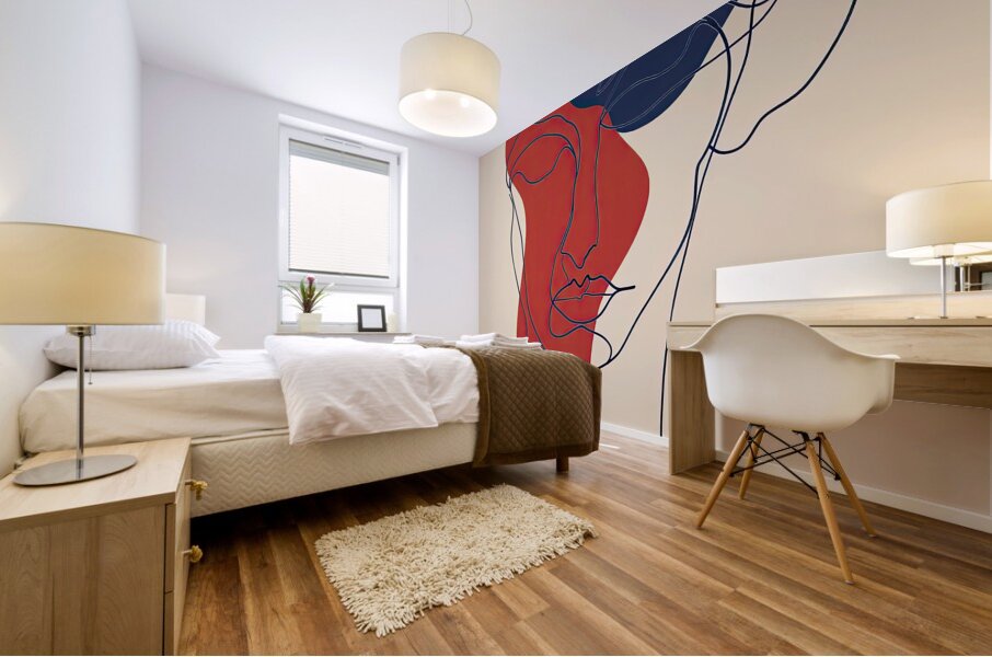 Beige Muse 79HBC2 51 Mural print