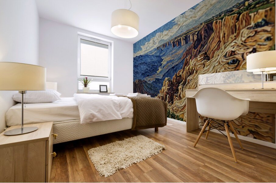 Grand Canyon Ai Altered Mural print