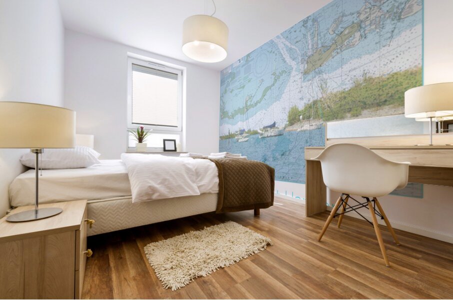 Key West Harbor Mural print