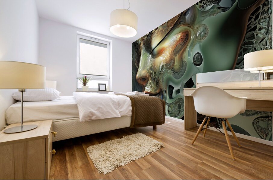 Biomorphic Reverie N92H7J 62 Mural print