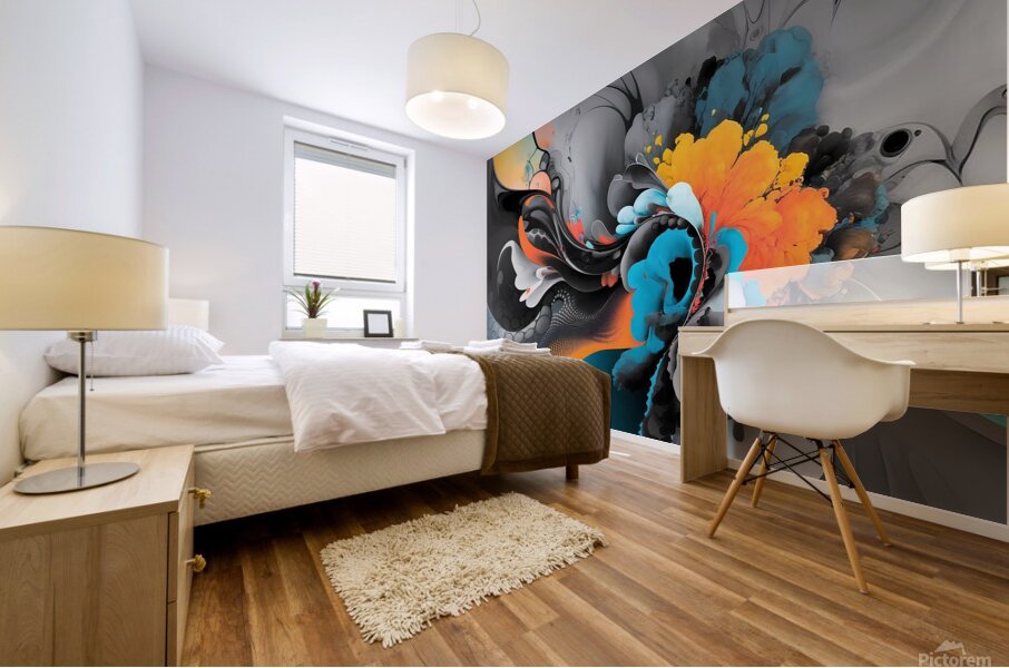 Symphony of Color Mural print