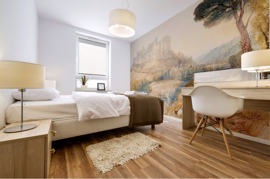 Ludlow Castle. Shropshire by Joseph Mallord William Turner [1775–1851] Mural print