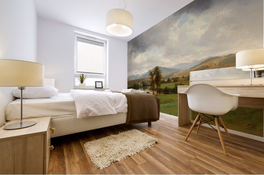 Untitled [Pastoral Scene] [1867] by David Johnson [1827–1908] Mural print