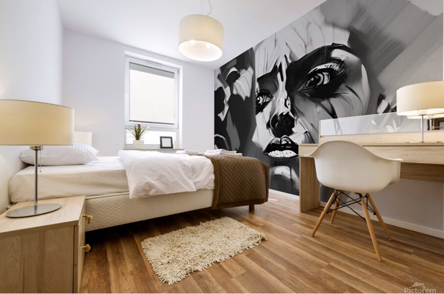 Reflections of the Mind Mural print