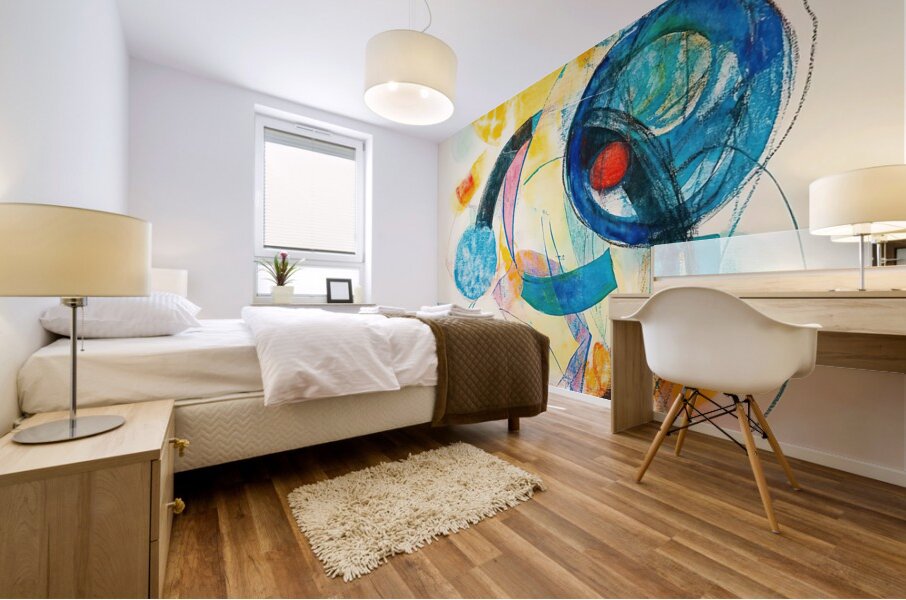 Chromatic Dance 7H29NP 47 Mural print