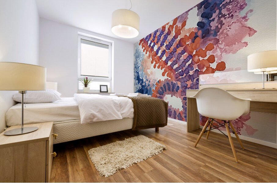 Chromatic Dance XY283H 58 Mural print