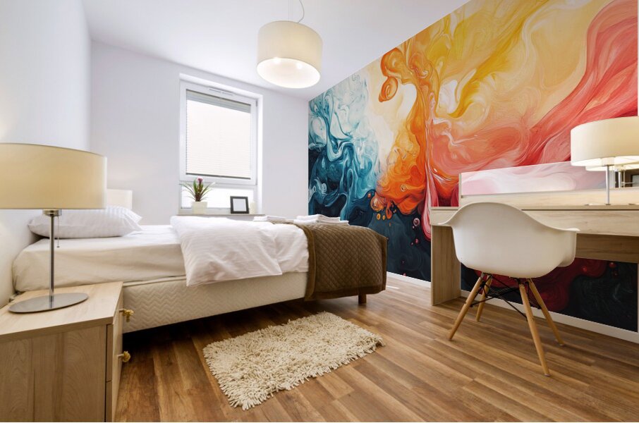 Chromatic Dance Y392HN 60 Mural print