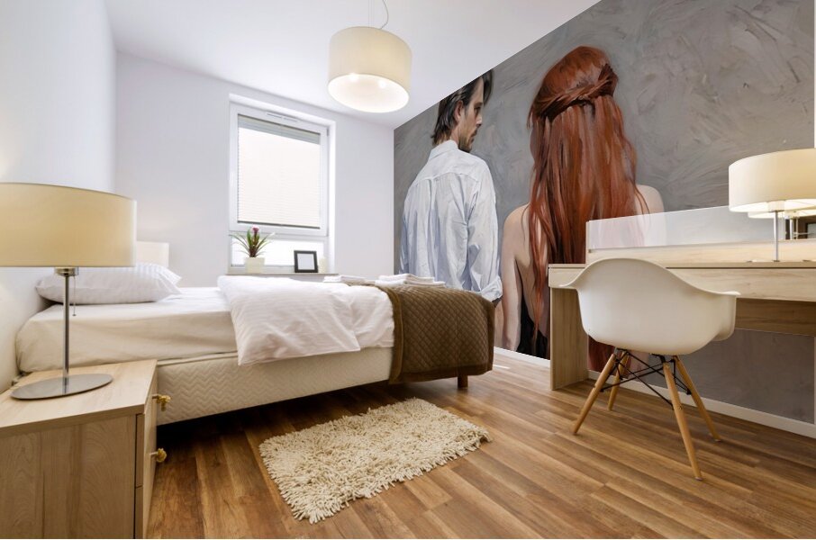 IWillTearYourWallsDown Mural print