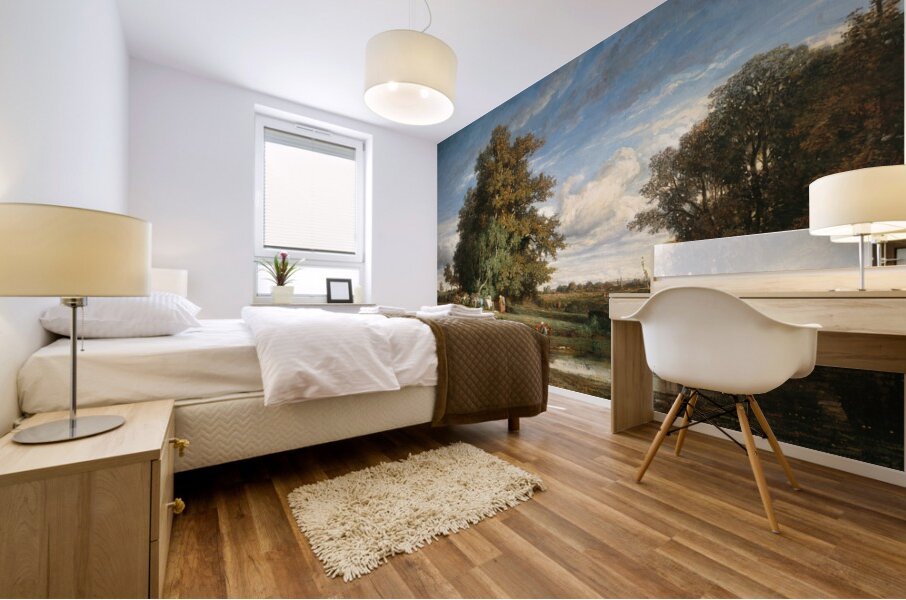 The Marsh [1840] by Constant Troyon [1810–1865] Mural print