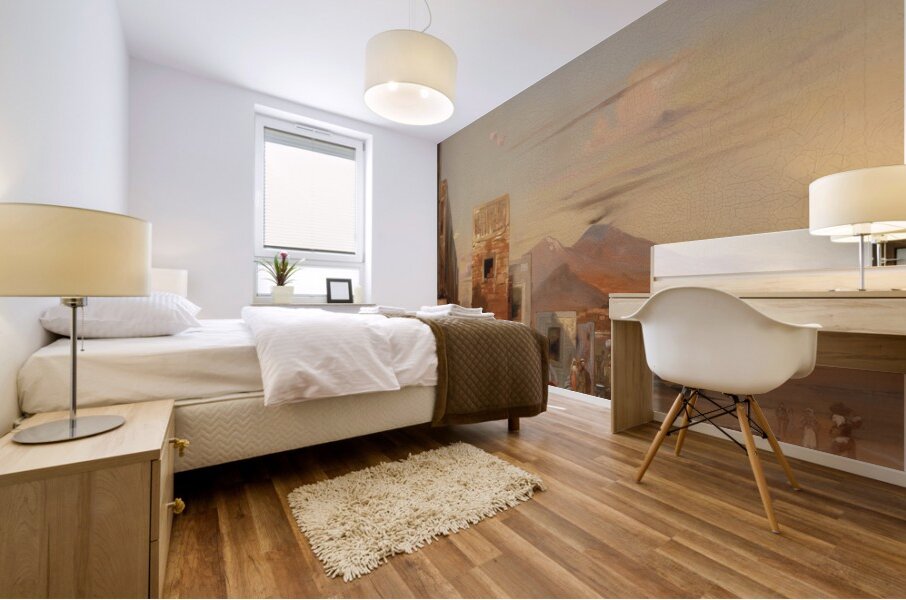 Süditalienische Szene by Robert Alott [1850–1910] Mural print