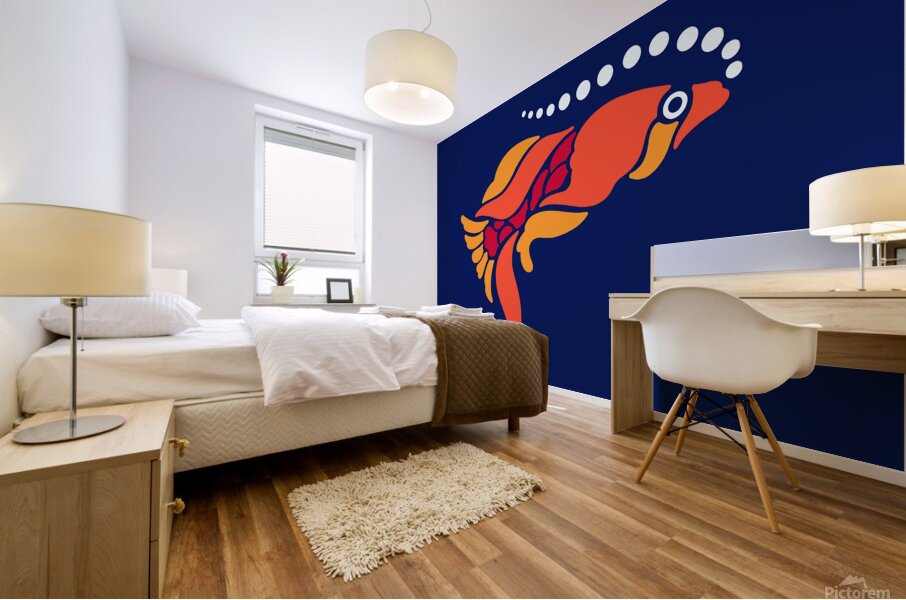GOLDFISH Mural print