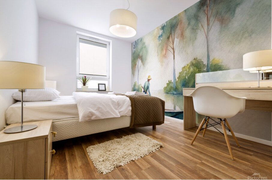                                    Tranquil Reflections Mural print