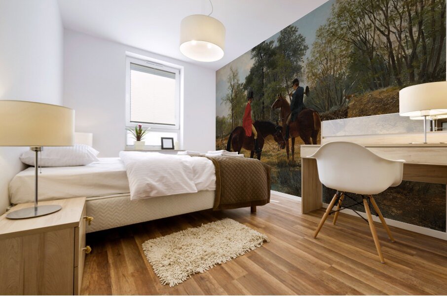 Drawing Cover [1877] by Jean Richard Goubie [1842–1899] Mural print