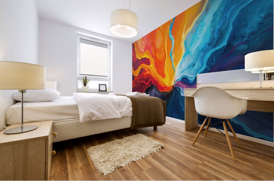 Chromatic Fusion Y98H7N 57 Mural print