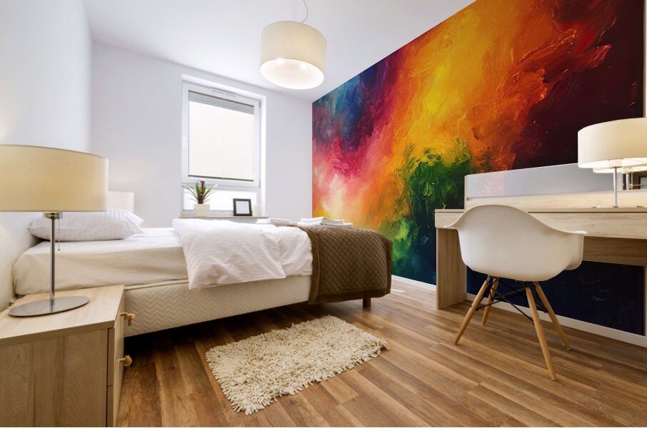 Chromatic Genesis H9P2N8 55 Mural print