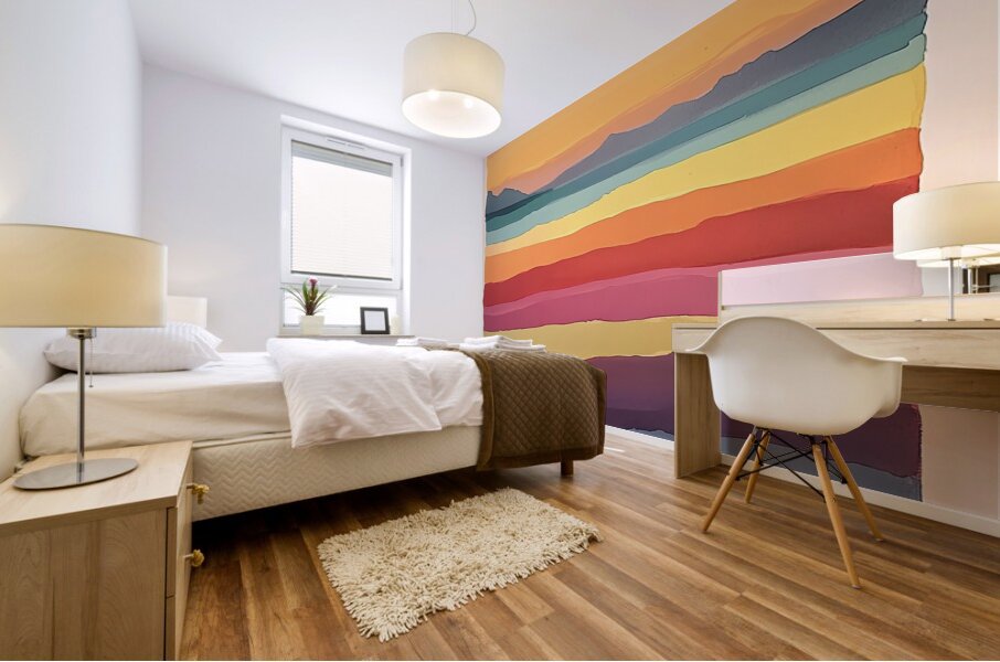 Chromatic Horizons 7P3D2H 53 Mural print