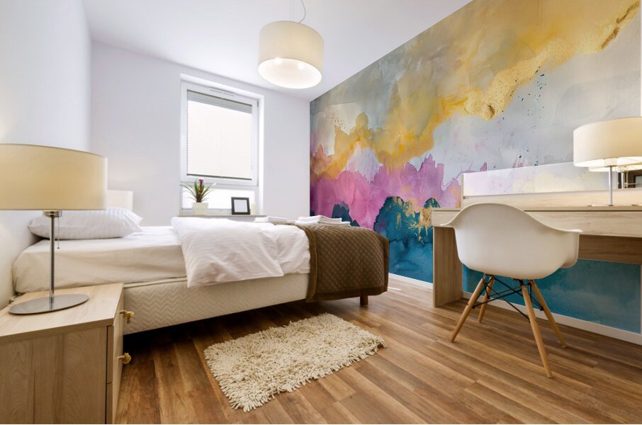 Chromatic Horizons H9P4N2 58 Mural print