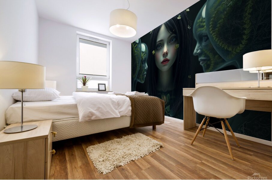 Ethereal Harmony Mural print