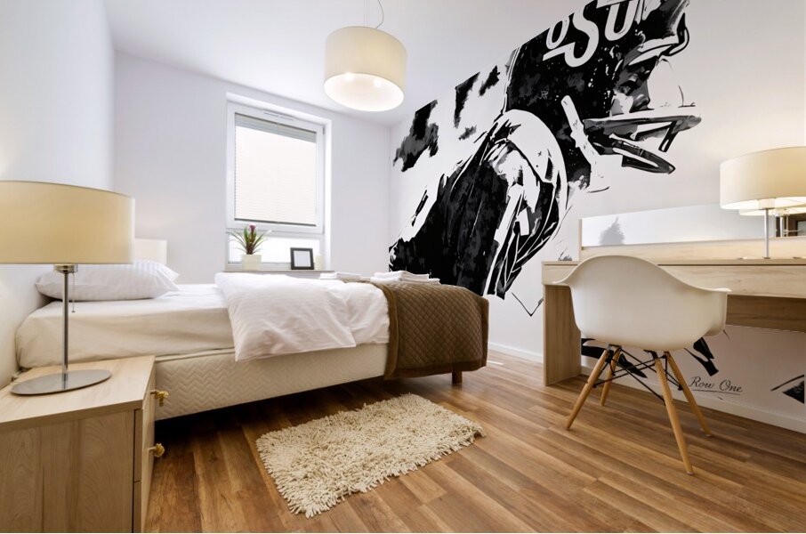 1976 Oklahoma State Cowboys Football Art Mural print