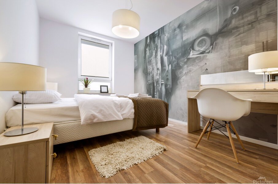 Steel and Soul Mural print