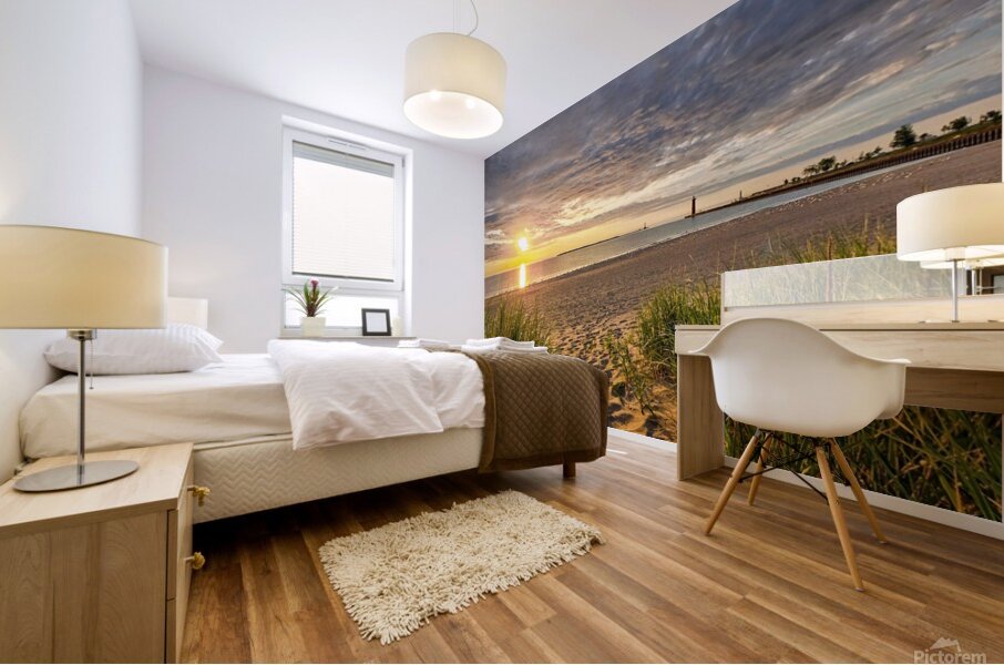 This way to peace Mural print