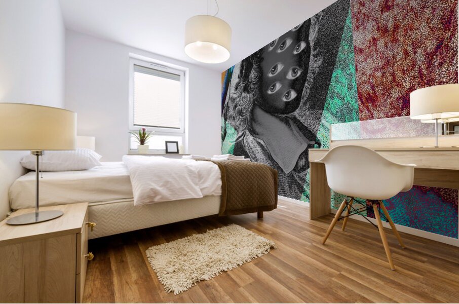 Left Unseen Mural print